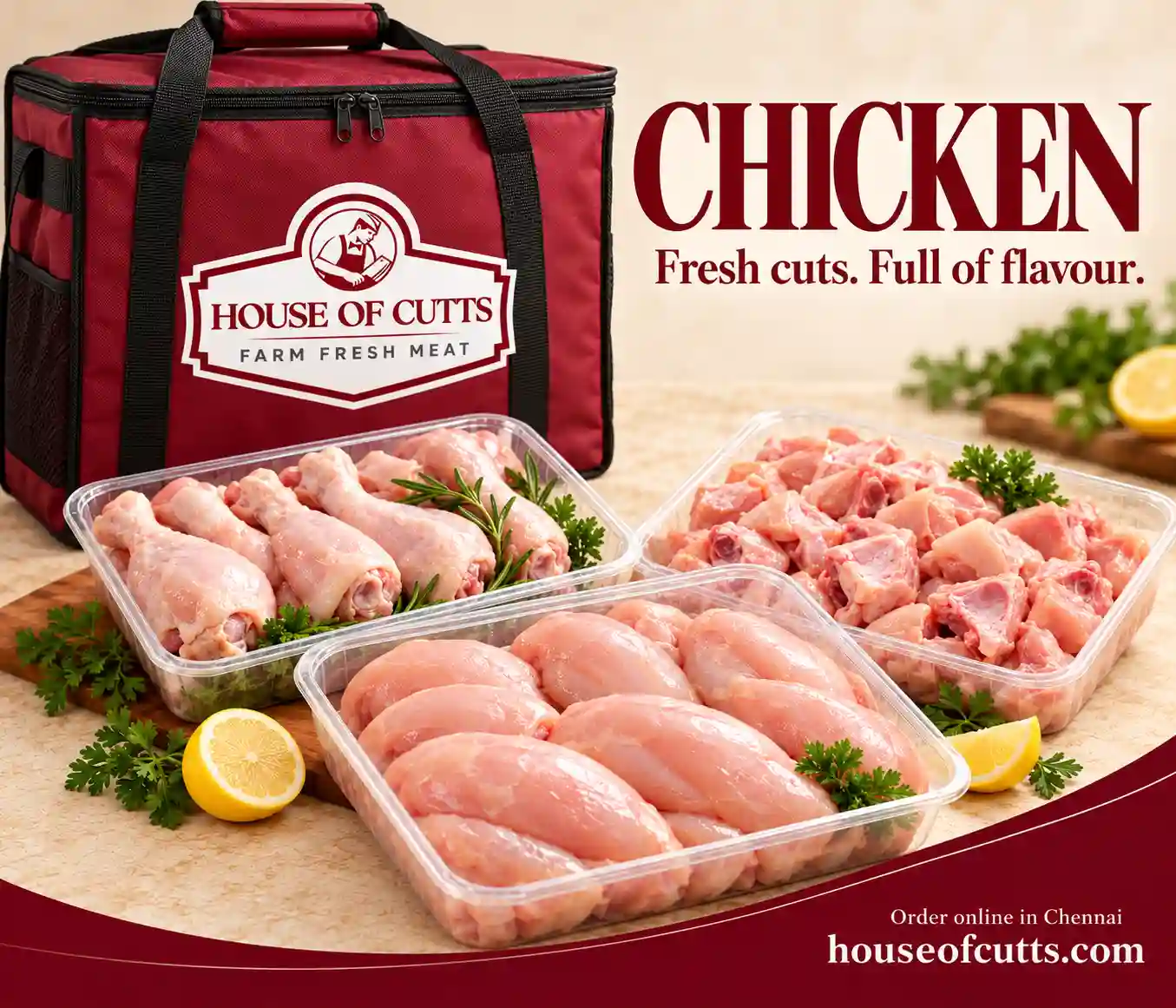 Chicken from House of Cutts